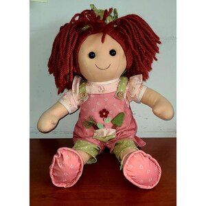 Italian My Doll Rag Doll Raggedy Ann Cloth 16" Made In Italy.